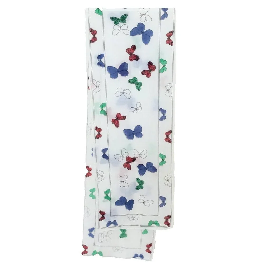 Vintage Eva MT Butterfly Scarf - Picture 4 of 7